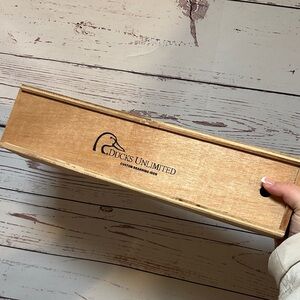 Ducks Unlimited Wooden Storage Box